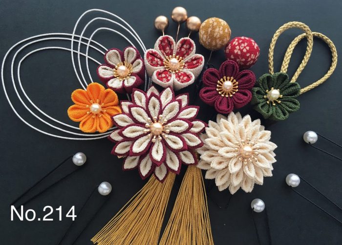 花ほのか髪飾り