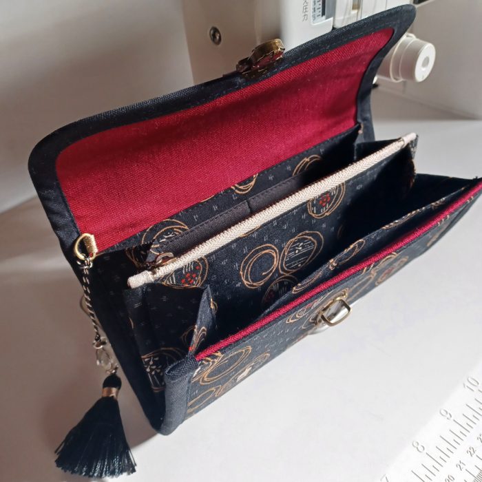 コットン長財布