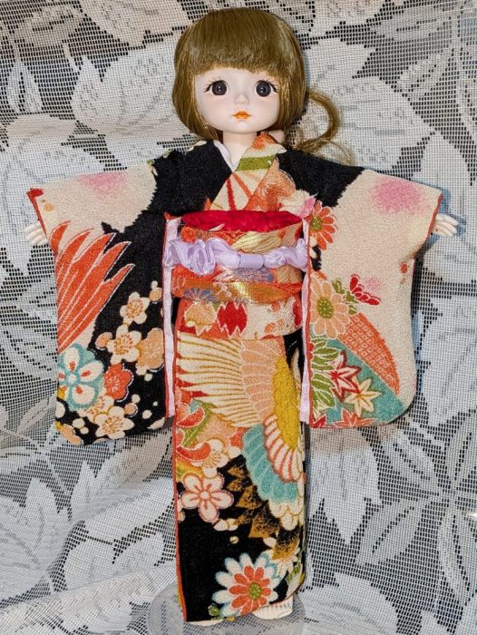 人形の着物