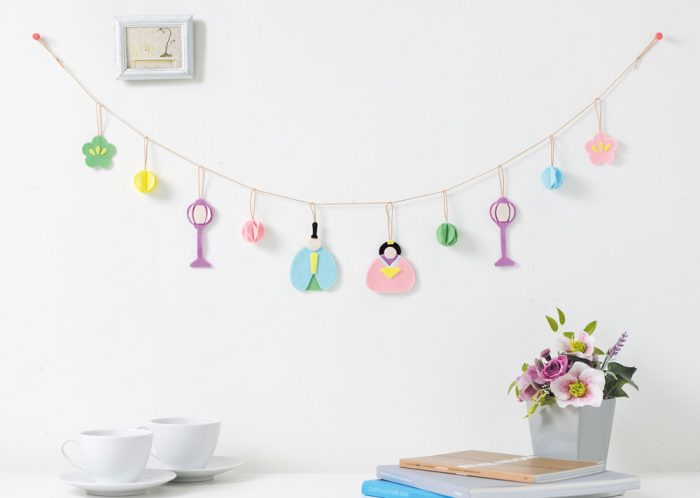 雛祭りパステル調キットガーランド
